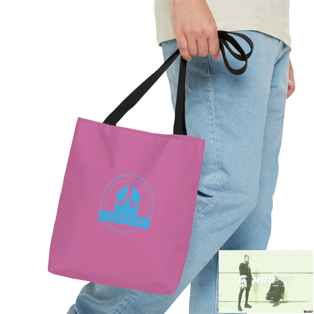 A1-Who Dares Wins Tote Bag (AOP) Bags
