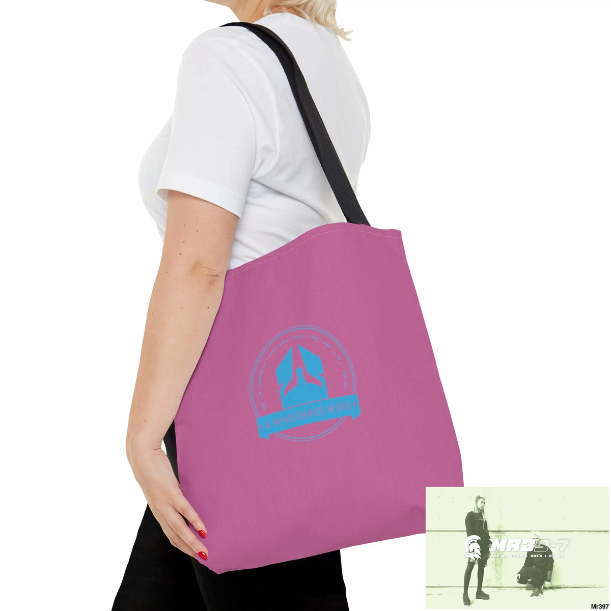 A1-Who Dares Wins Tote Bag (AOP) Bags