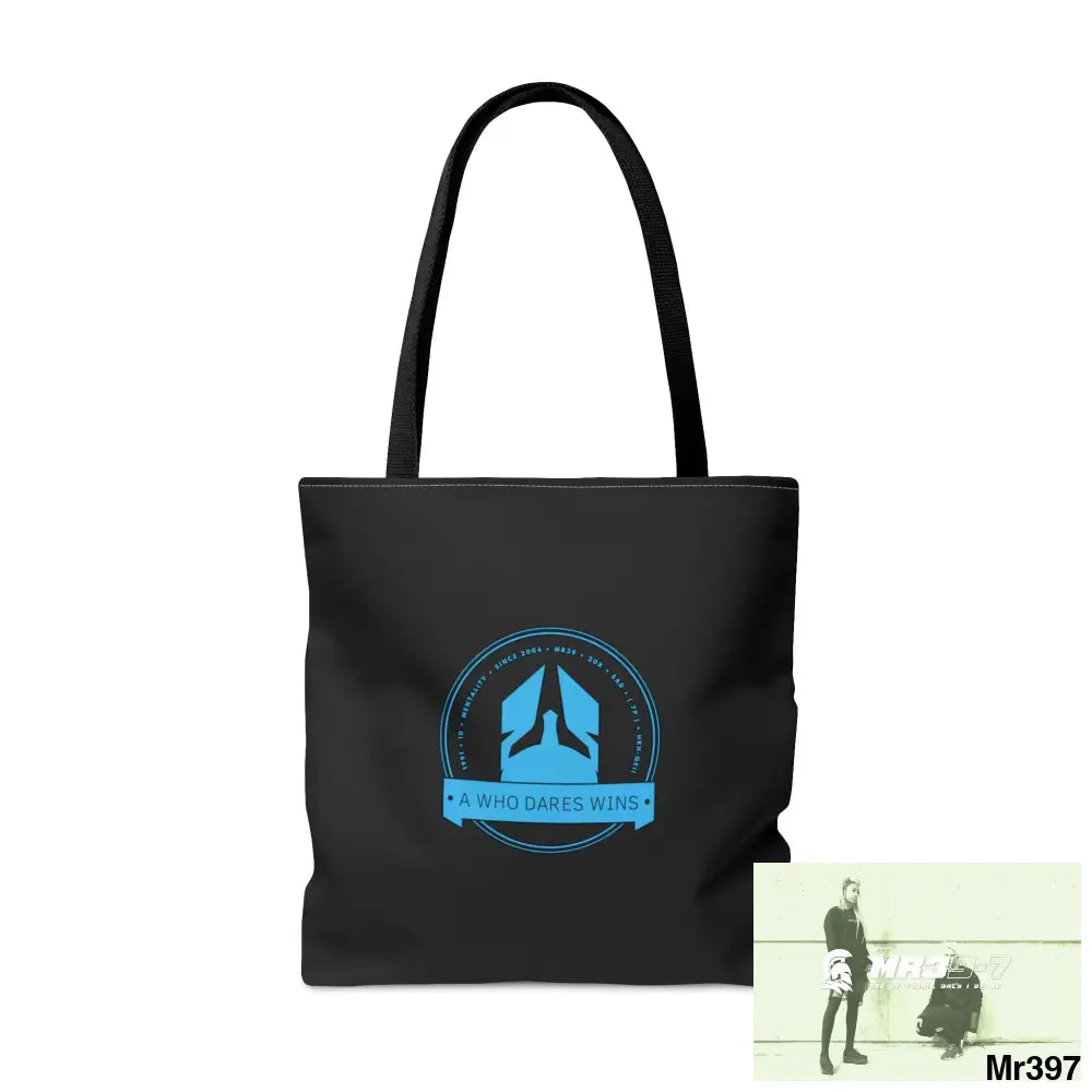 A1-Who Dares Wins Tote Bag (AOP) Bags