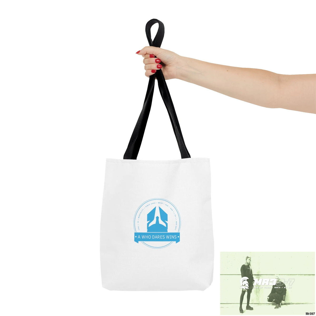 A1-Who Dares Wins Tote Bag (AOP) Bags