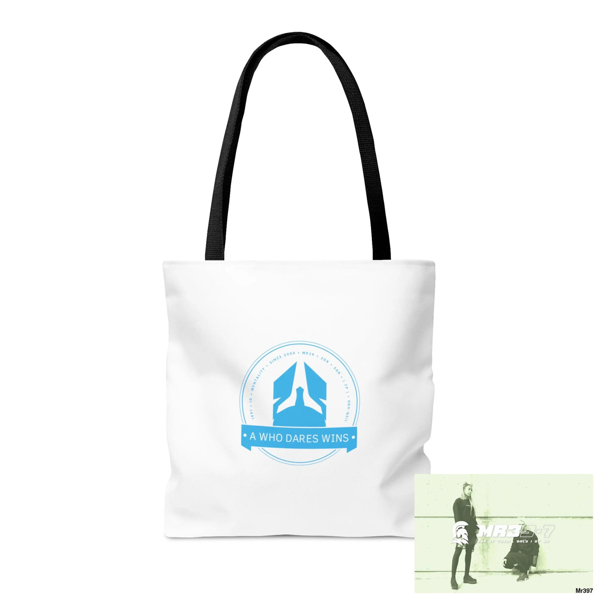 A1-Who Dares Wins Tote Bag (AOP) Bags