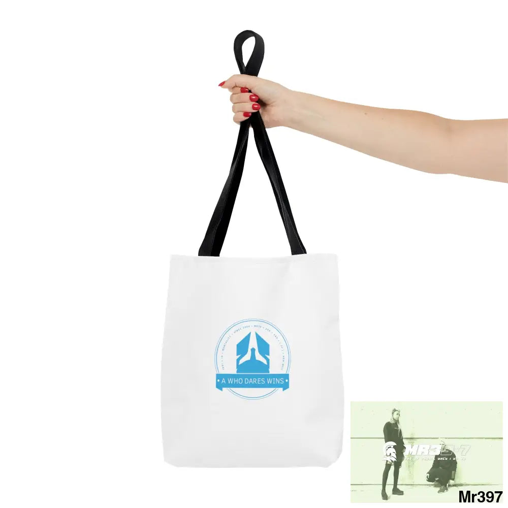 A1-Who Dares Wins Tote Bag (AOP) Bags