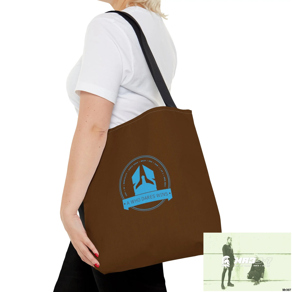A1-Who Dares Wins Tote Bag (AOP) Bags