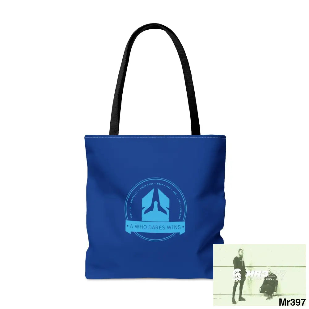 A1-Who Dares Wins Tote Bag (AOP) Bags