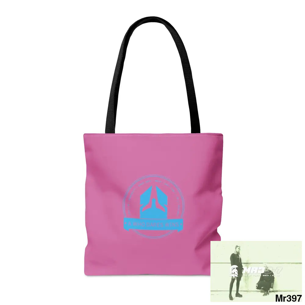 A1-Who Dares Wins Tote Bag (AOP) Bags