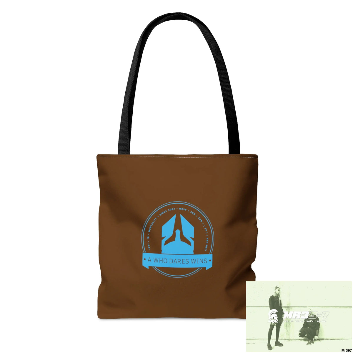 A1-Who Dares Wins Tote Bag (AOP) Bags