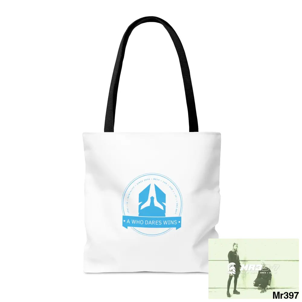 A1-Who Dares Wins Tote Bag (AOP) Bags