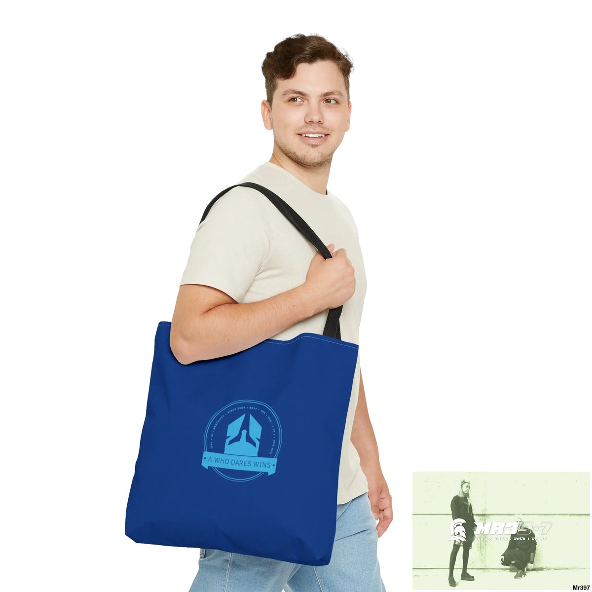 A1-Who Dares Wins Tote Bag (AOP) Bags