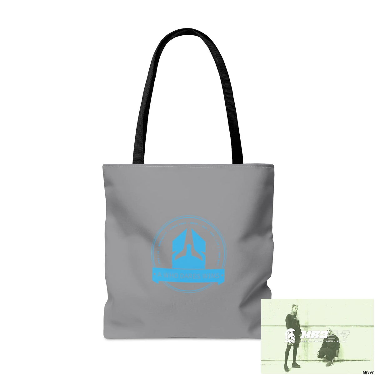 A1-Who Dares Wins Tote Bag (AOP) Bags