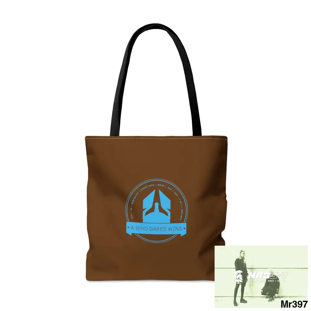 A1-Who Dares Wins Tote Bag (AOP) Bags