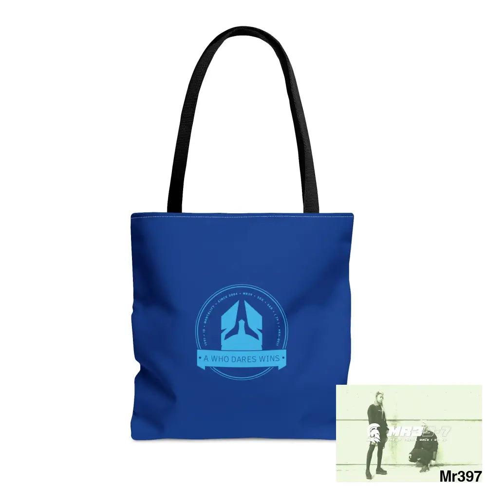 A1-Who Dares Wins Tote Bag (AOP) Medium Bags