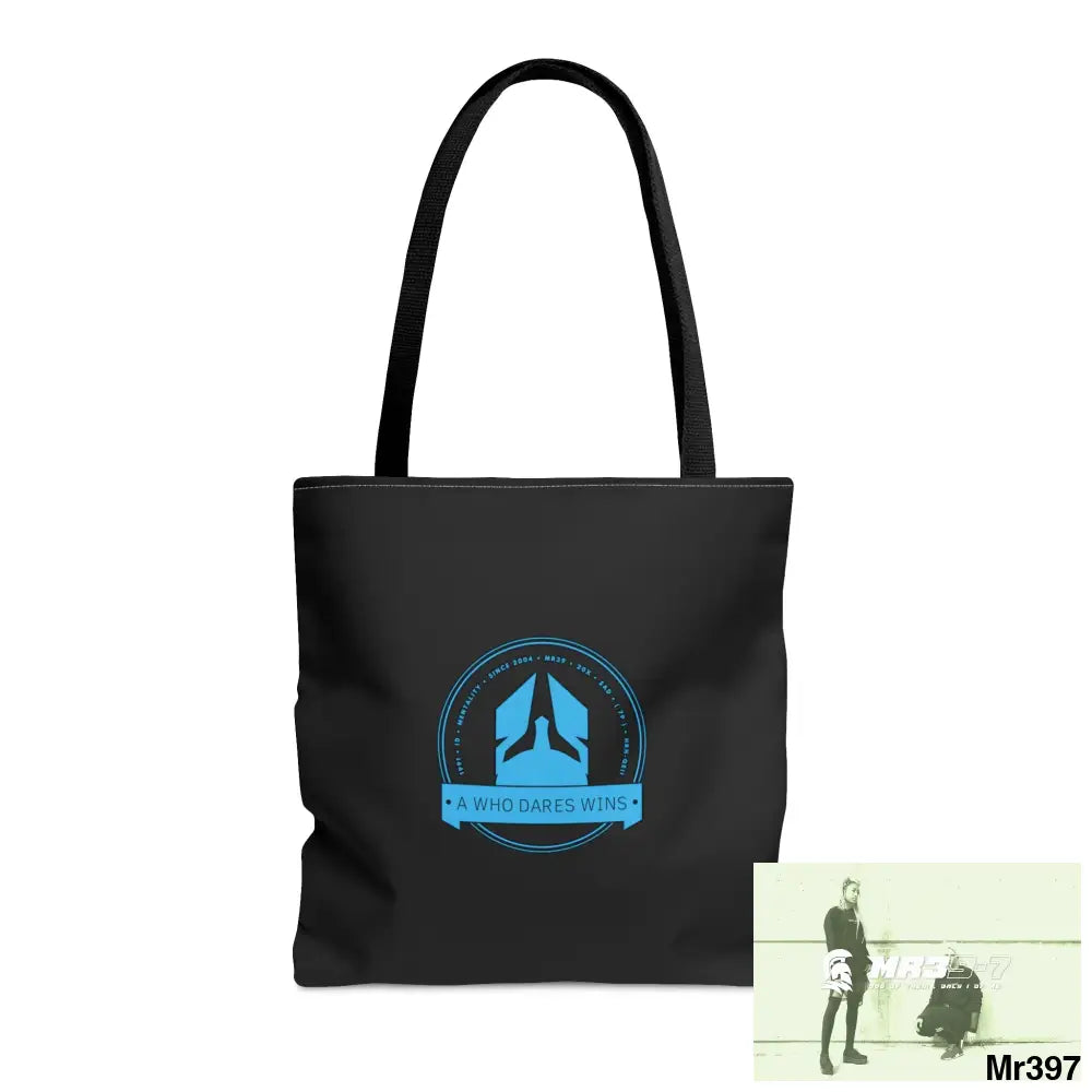 A1-Who Dares Wins Tote Bag (AOP) Medium Bags