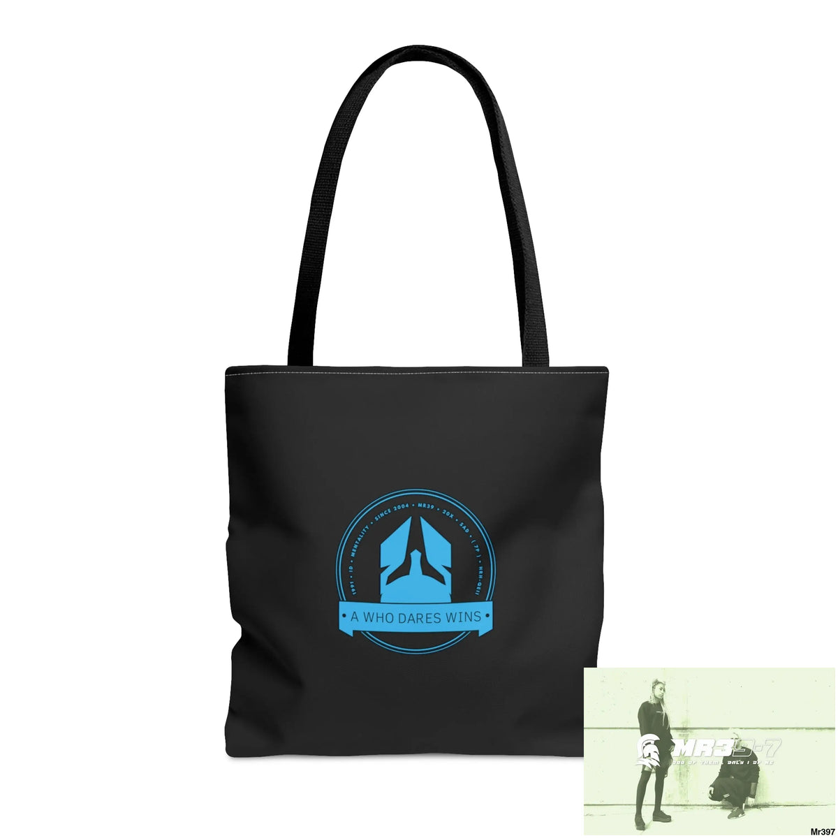 A1-Who Dares Wins Tote Bag (AOP) Medium Bags