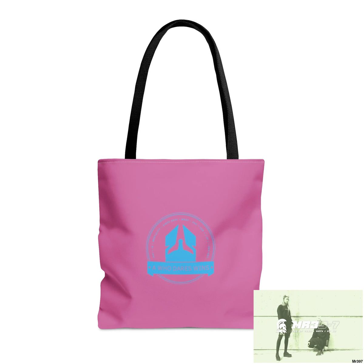 A1-Who Dares Wins Tote Bag (AOP) Medium Bags