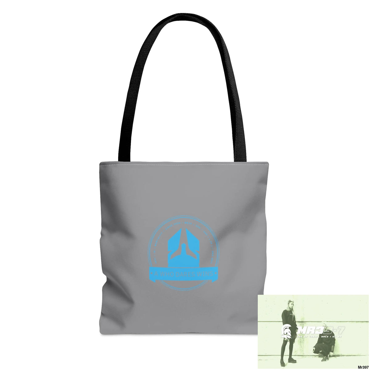 A1-Who Dares Wins Tote Bag (AOP) Small Bags