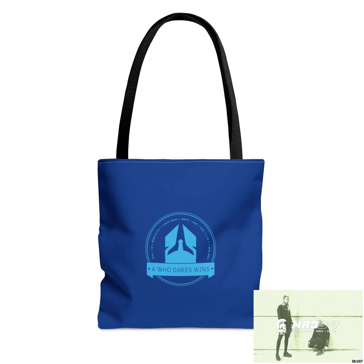 A1-Who Dares Wins Tote Bag (AOP) Small Bags