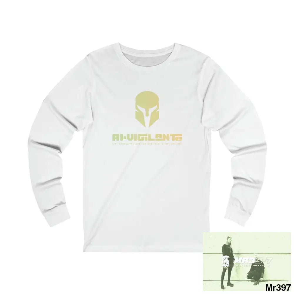 A1 Who Dares Wins Unisex Jersey Long Sleeve Tee S / White Long-sleeve