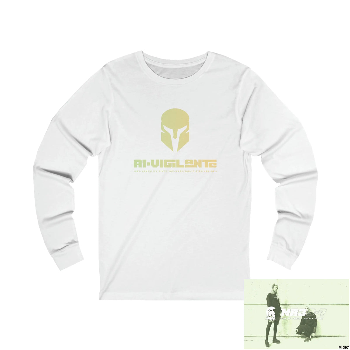 A1 Who Dares Wins Unisex Jersey Long Sleeve Tee S / White Long-sleeve