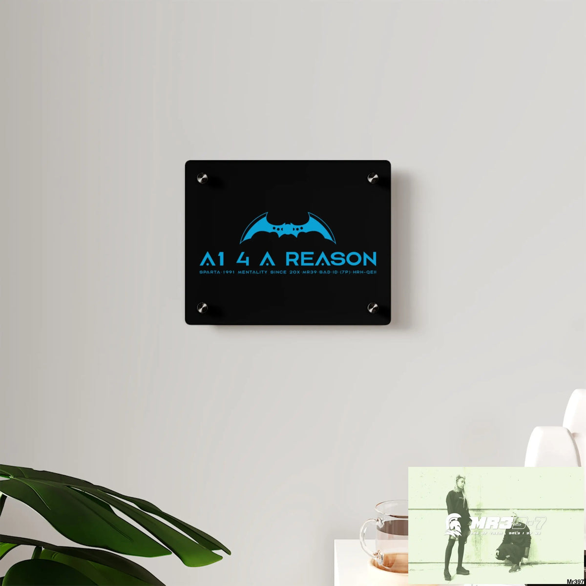 A14 A Reason Acrylic Wall Art Panels Home Decor