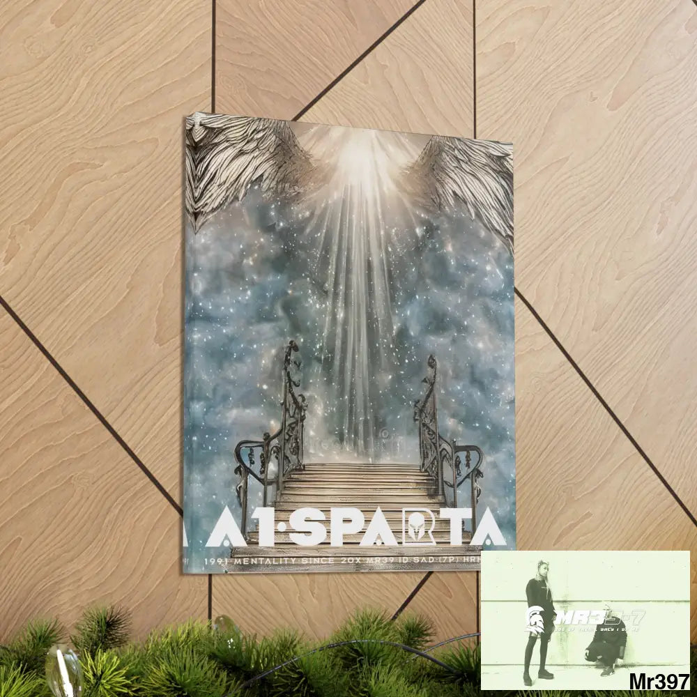 A1Sparta Canvas Gallery Wraps The steps to Heaven Canvas