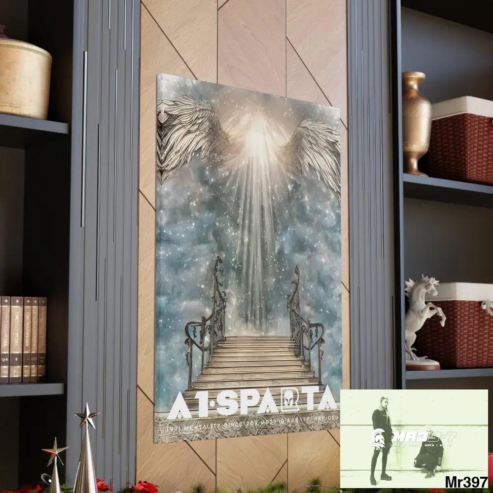 A1Sparta Canvas Gallery Wraps The steps to Heaven Canvas