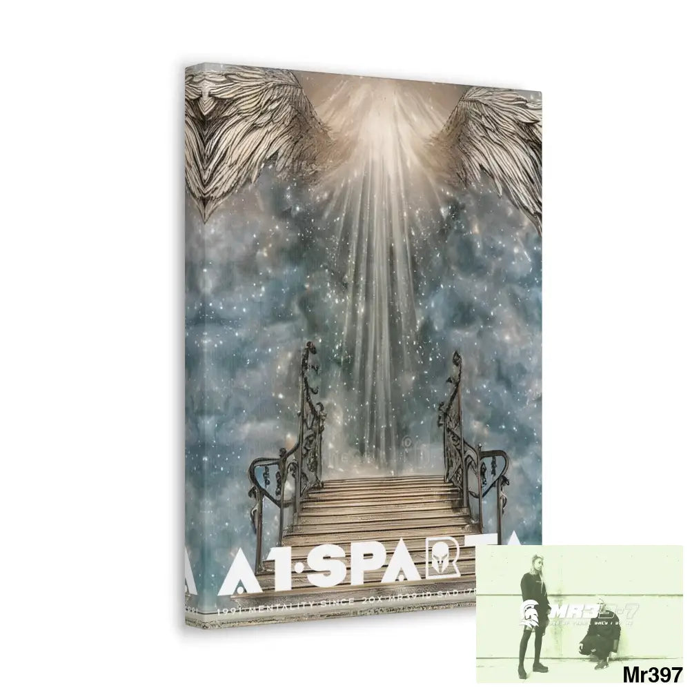 A1Sparta Canvas Gallery Wraps The steps to Heaven Canvas