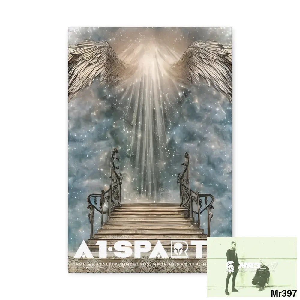A1Sparta Canvas Gallery Wraps The steps to Heaven Canvas