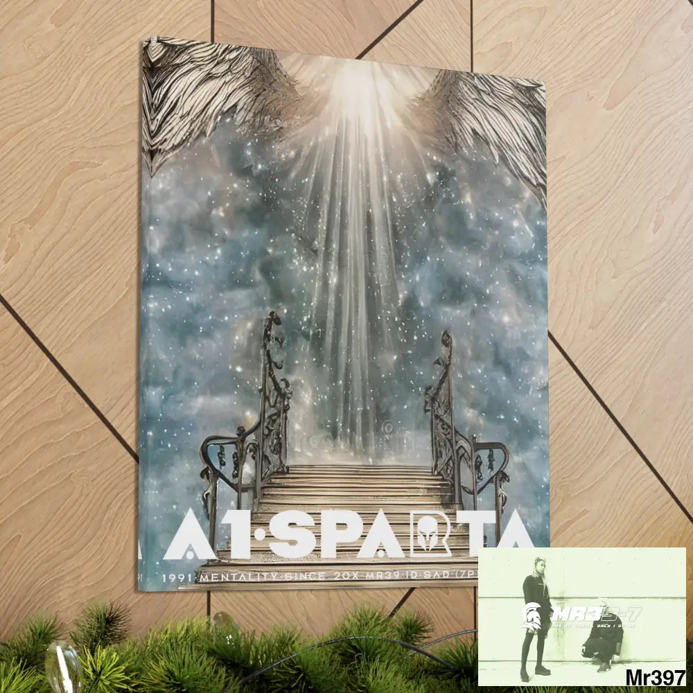 A1Sparta Canvas Gallery Wraps The steps to Heaven Canvas