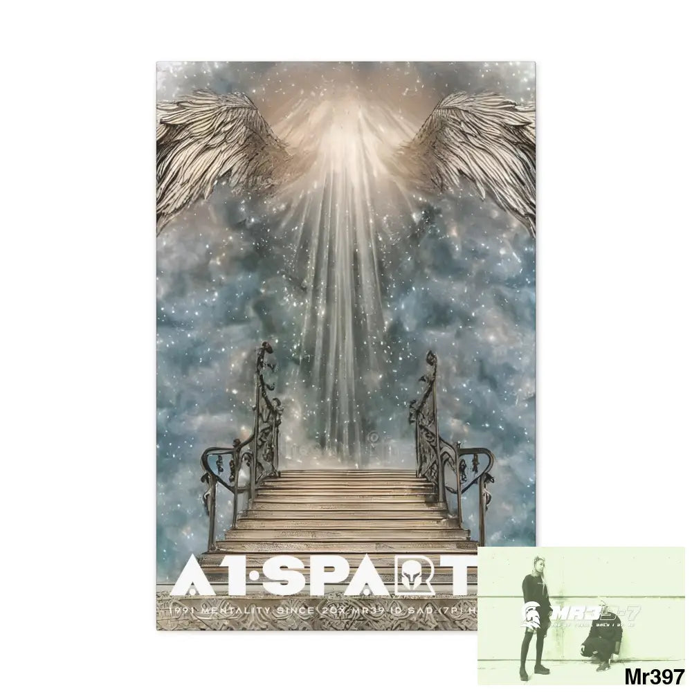 A1Sparta Canvas Gallery Wraps The steps to Heaven Canvas