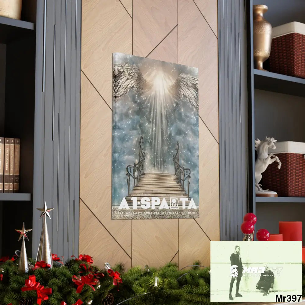 A1Sparta Canvas Gallery Wraps The steps to Heaven Canvas