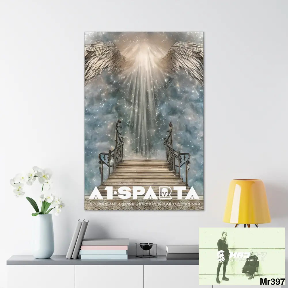 A1Sparta Canvas Gallery Wraps The steps to Heaven Canvas