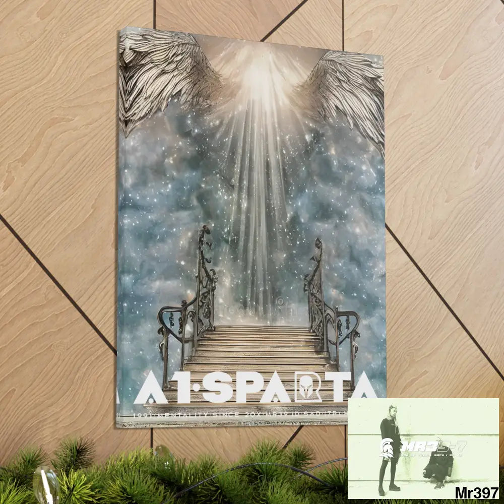 A1Sparta Canvas Gallery Wraps The steps to Heaven Canvas