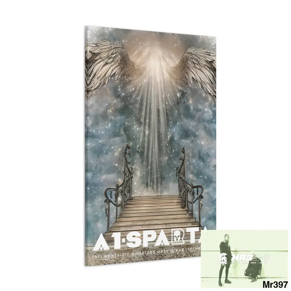 A1Sparta Canvas Gallery Wraps The steps to Heaven Canvas