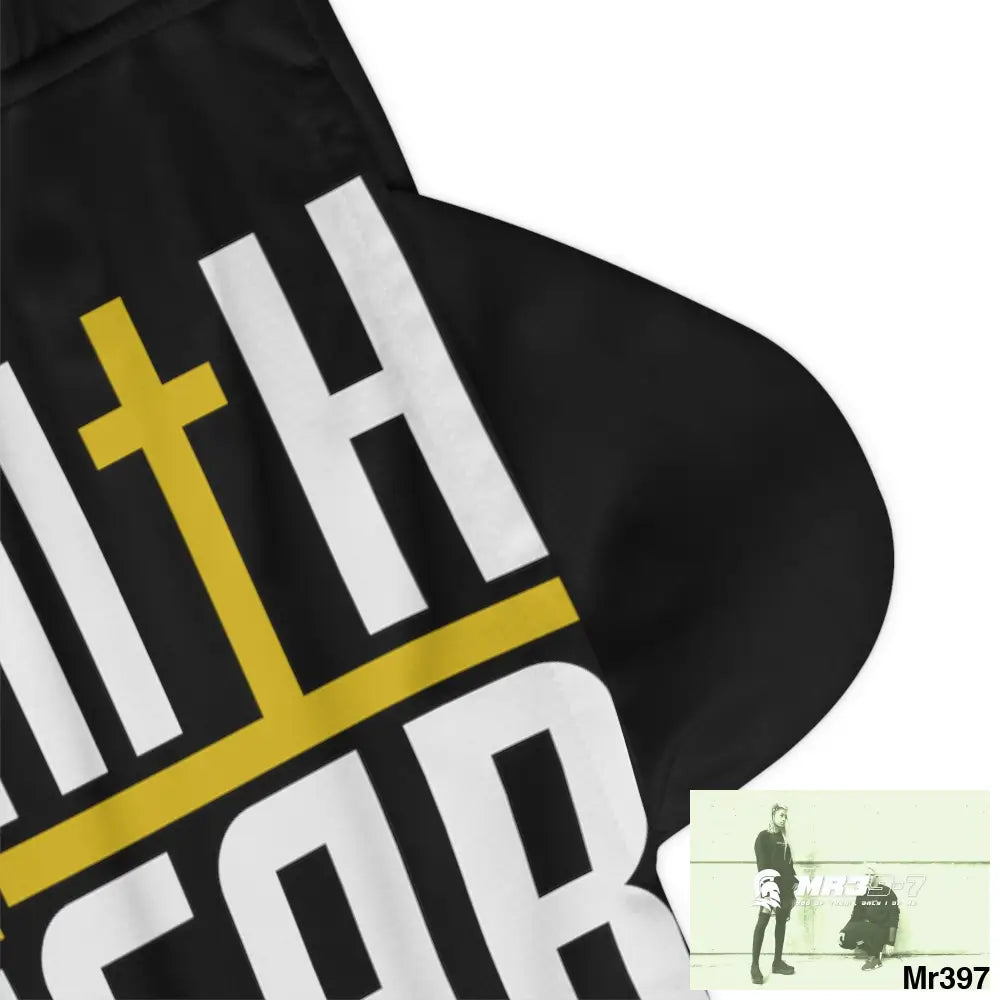 A1Sparta Faith over fear Basketball Rib Shorts (AOP) All Over Prints