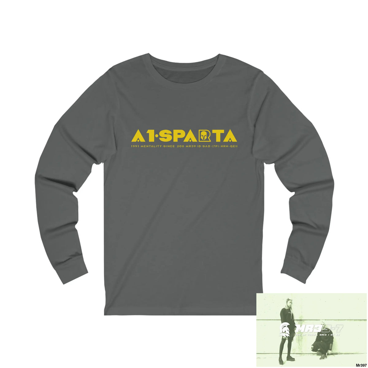 A1Sparta Unisex Jersey Long Sleeve Tee S / Asphalt Long-sleeve