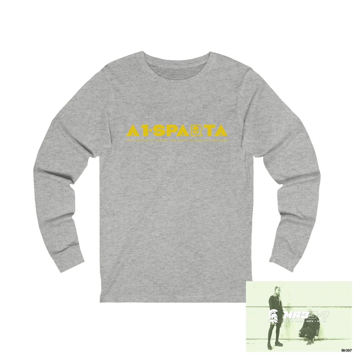 A1Sparta Unisex Jersey Long Sleeve Tee S / Athletic Heather Long-sleeve