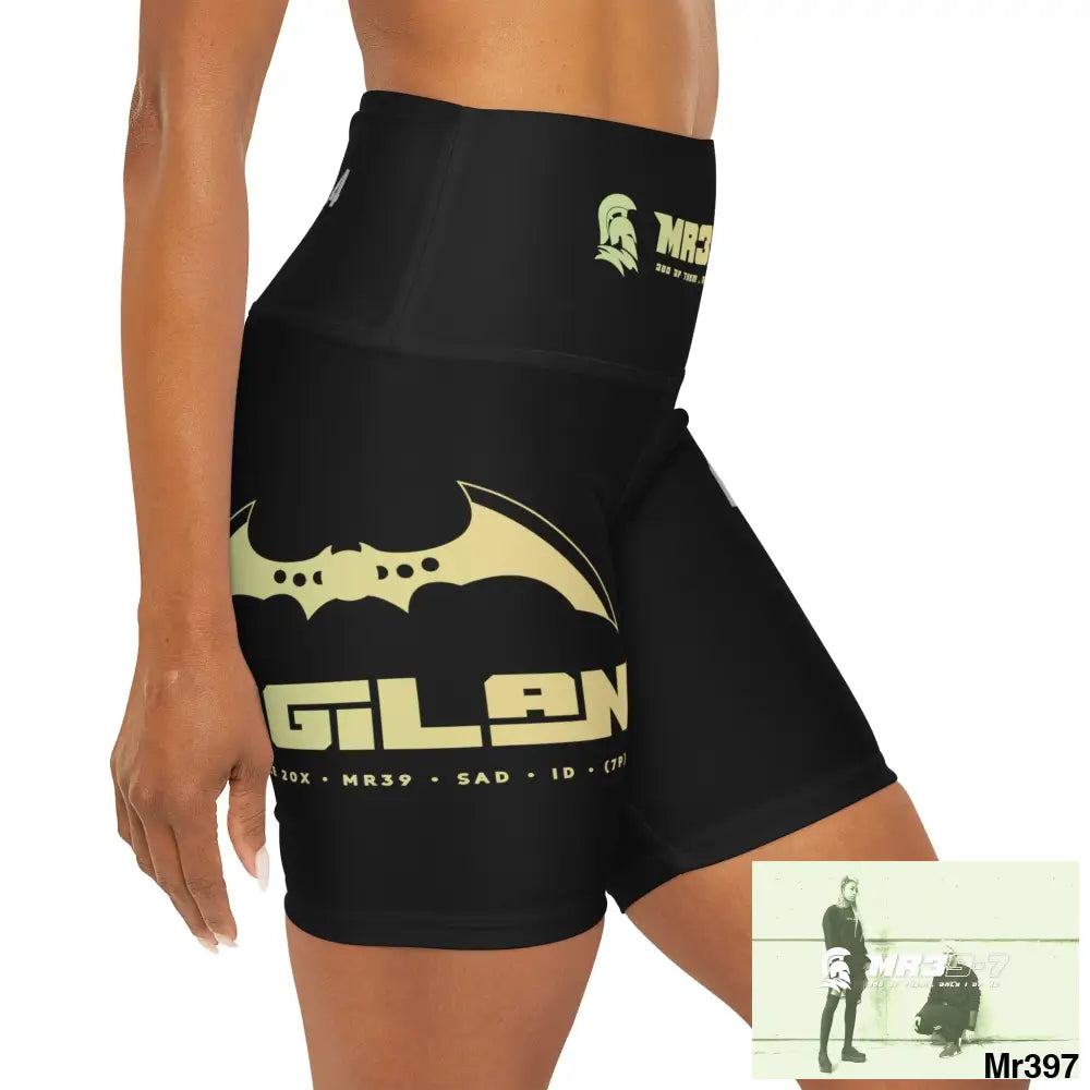 A1Vigilante 2014 Dahab High Waisted Yoga Shorts (AOP) All Over Prints