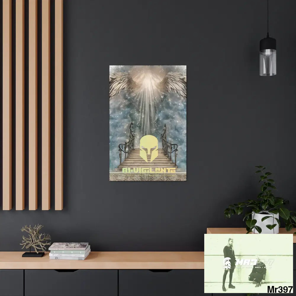 A1Vigilante Canvas Gallery Wraps The steps to Heaven 24″ x 36″ / Premium Gallery Wraps (1.25″) Canvas