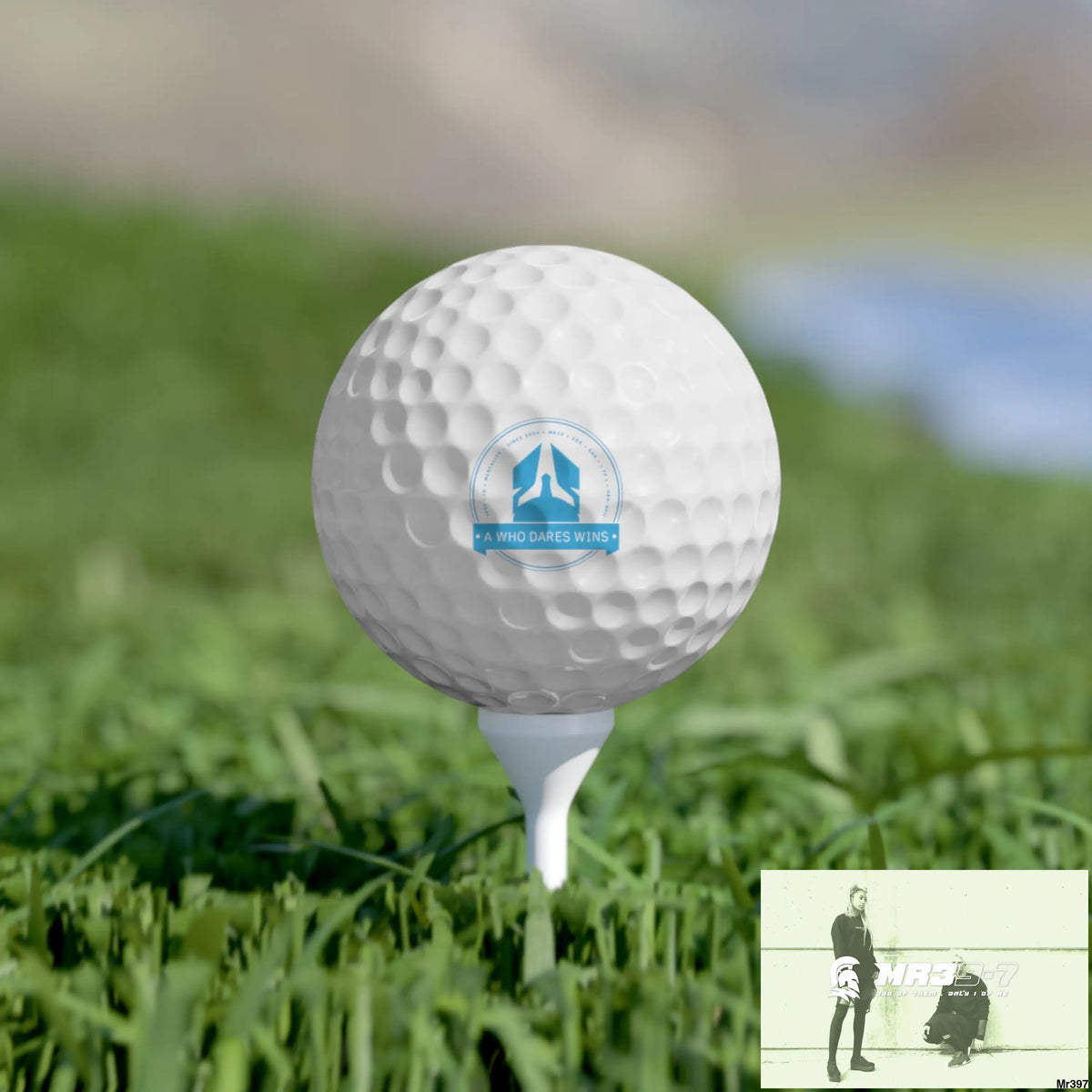 A1WDW Custom Golf Balls Set Premium 6-Pack with Unique Design Ideal for Golf Lovers Personalized Gift for Golfers