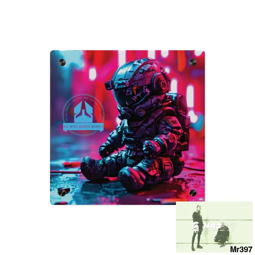 A1WDW Defiance Weapons of choice no 8 2628 days Death Flat Covert Failures Ltd Edition no 22 Acrylic Wall Art Panels