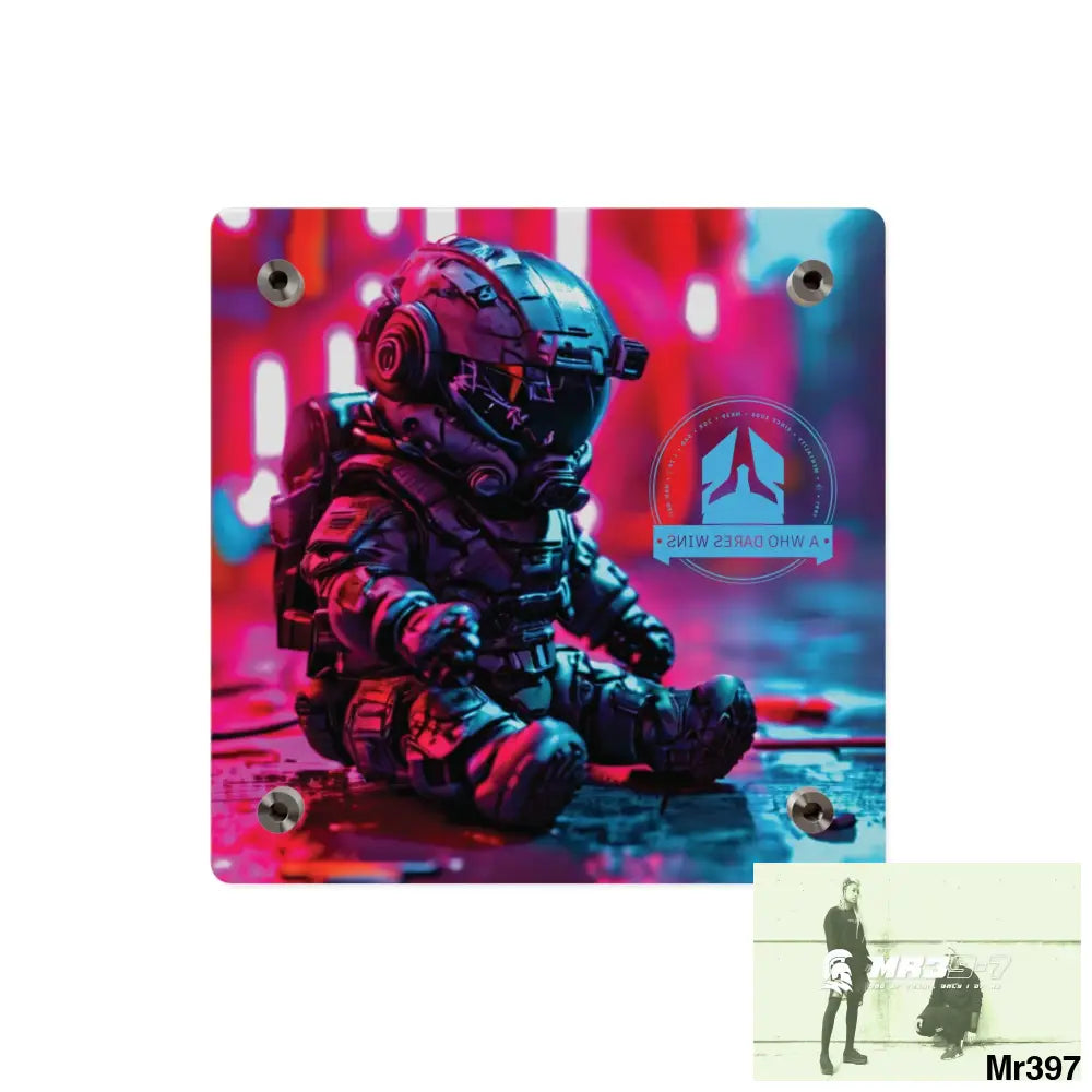 A1WDW Defiance Weapons of choice no 8 2628 days Death Flat Covert Failures Ltd Edition no 22 Acrylic Wall Art Panels