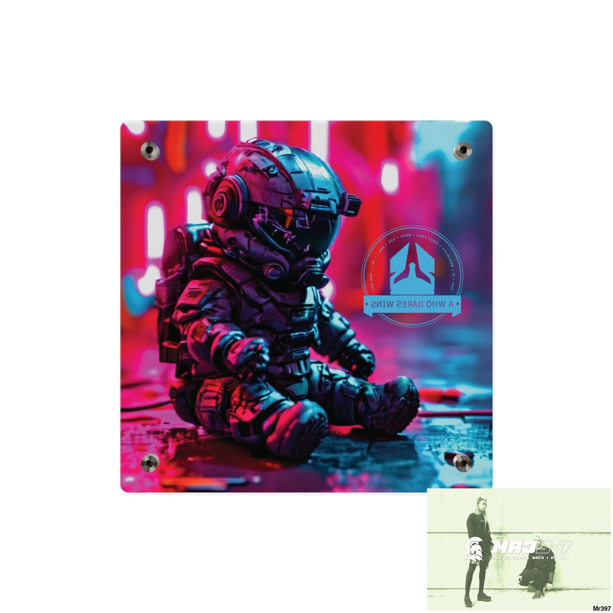 A1WDW Defiance Weapons of choice no 8 2628 days Death Flat Covert Failures Ltd Edition no 22 Acrylic Wall Art Panels