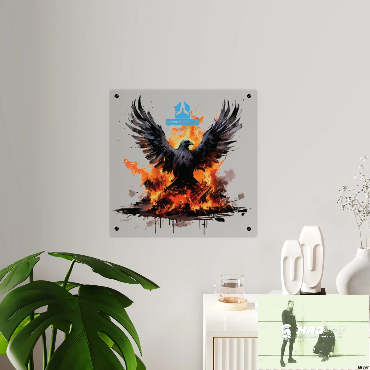 A1WDW Escape from the block no 17 2628 days Death Flat Covert Failures Ltd Edition no 22 Acrylic Wall Art Panels Home