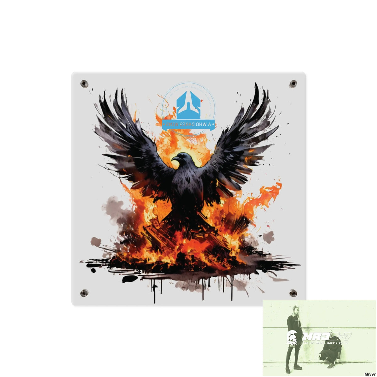 A1WDW Escape from the block no 17 2628 days Death Flat Covert Failures Ltd Edition no 22 Acrylic Wall Art Panels Home