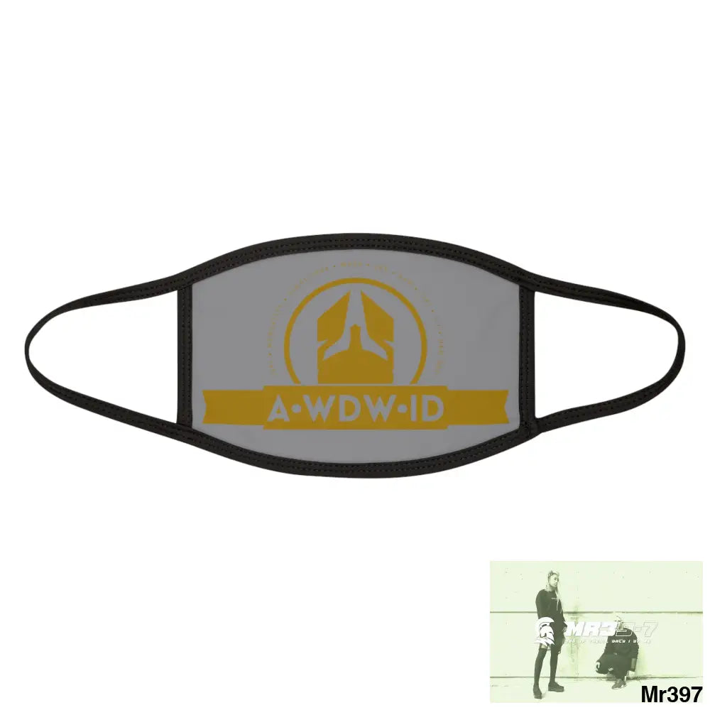 A1WDW.ID Mixed-Fabric Face Mask One size Accessories