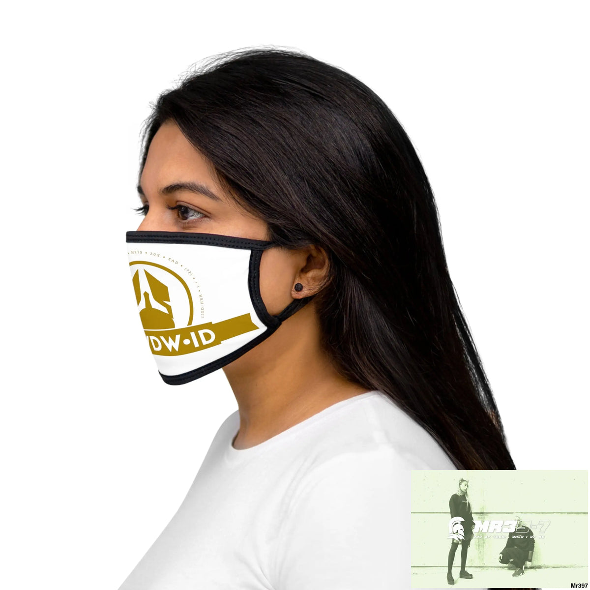 A1WDW.ID Mixed-Fabric Face Mask One size Accessories