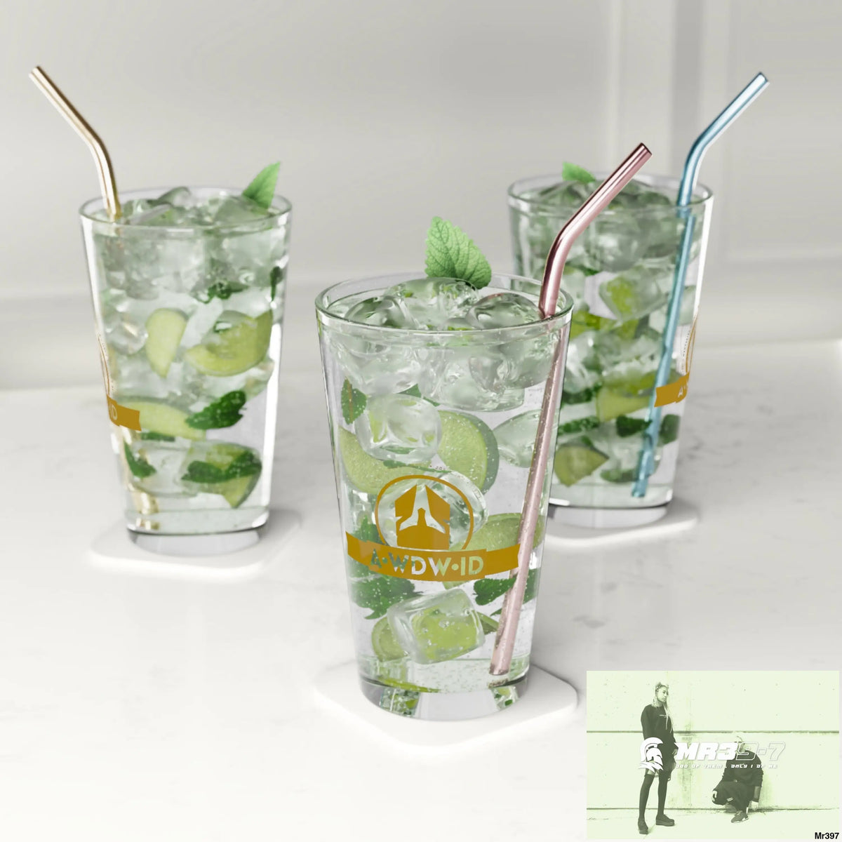 A1WDW.ID Pint Glass 16oz 16oz Mug