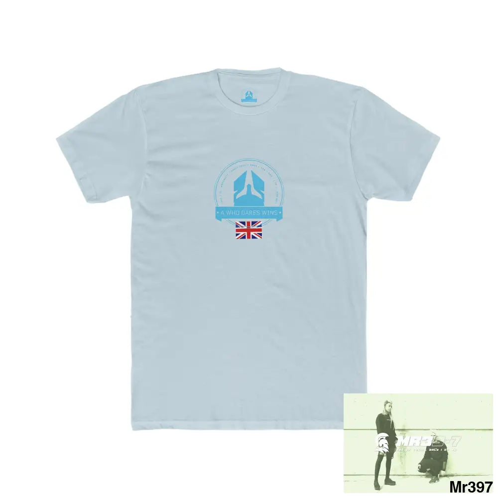 A1Who Dares Wins Oakengate’s station Telford. The Latino’s Men’s Cotton Crew Tee Solid Light Blue / S T-Shirt