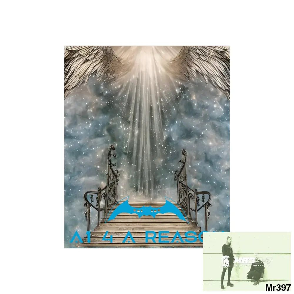 AI 4 A Reason stairway to heaven. Matte Vertical Posters Poster