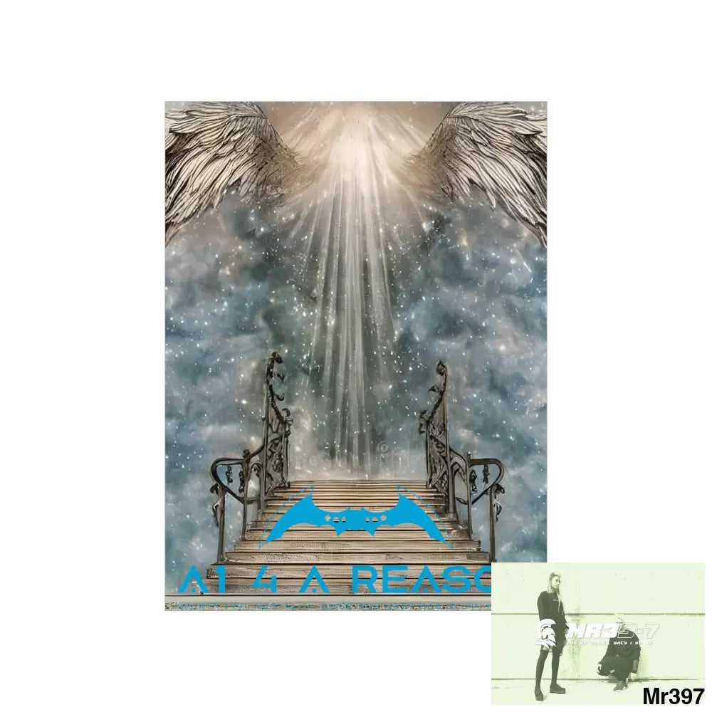 AI 4 A Reason stairway to heaven. Matte Vertical Posters Poster